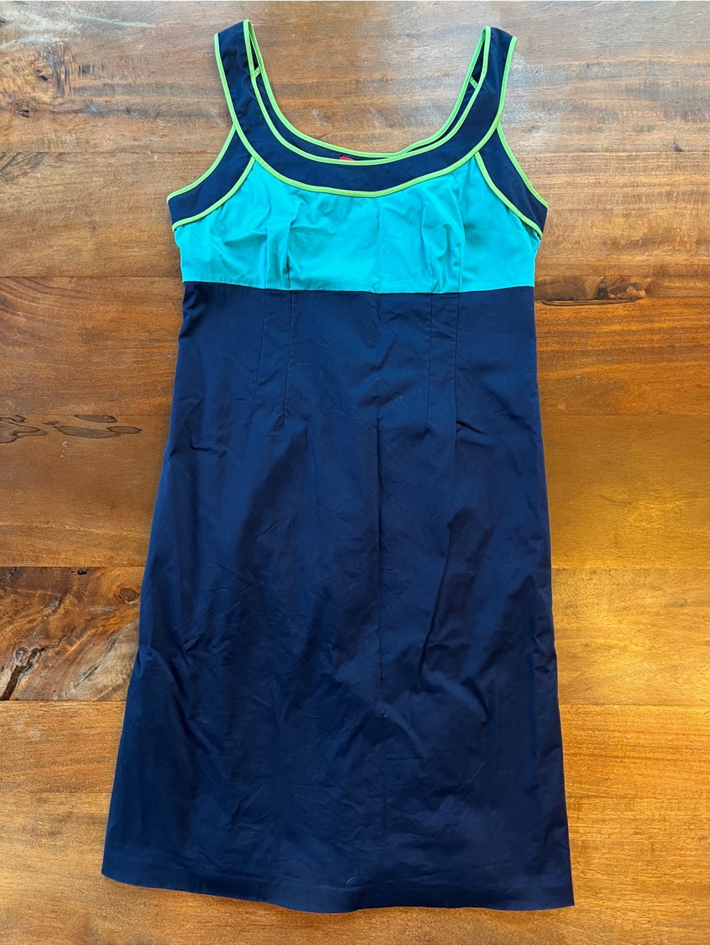 Boden Women's Sheath Knee Length 8R Navy  Sleeveless  Dress
